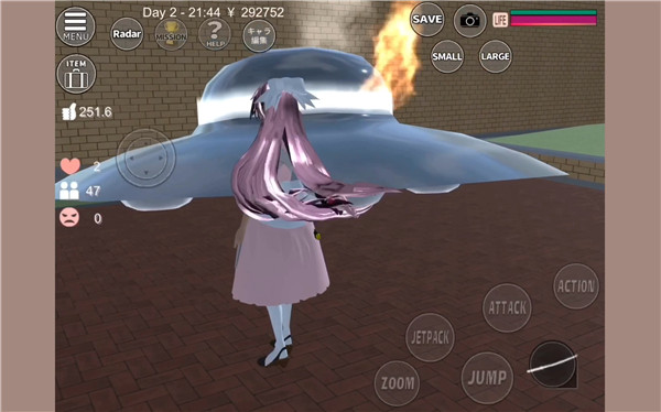 樱花校园模拟器1.039.99英文版