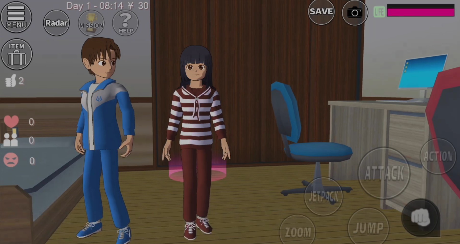 樱花校园模拟器正版游戏(SAKURA SCHOOLSIMULATOR)