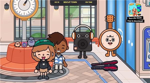 托卡世界更新动车站版