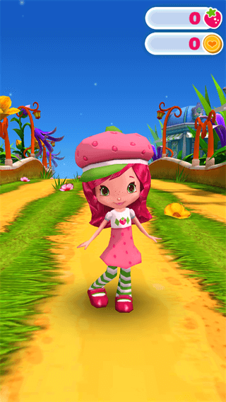 草莓公主甜心跑酷截图1