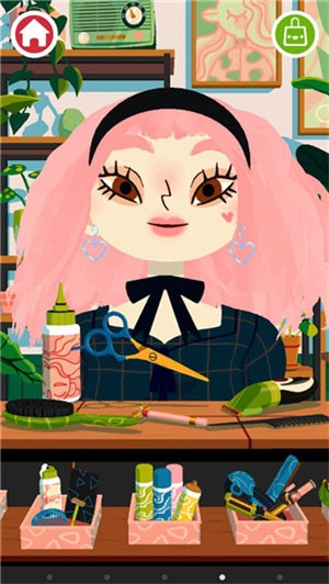 托卡美发沙龙可化妆版