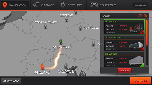 欧洲卡车模拟2中文版截图4