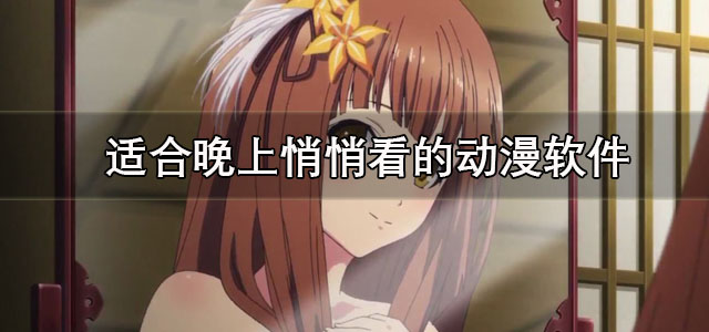 适合晚上悄悄看的动漫