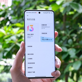 小米civi1s屏幕介绍