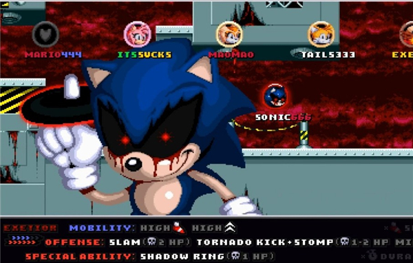 索尼克exe大逃杀