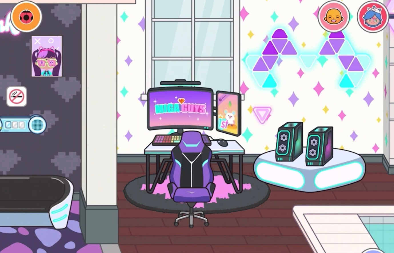 米加小镇世界自建房和圣诞家具