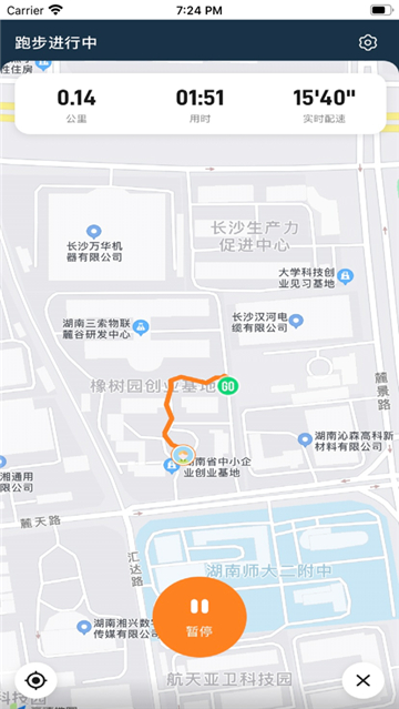 小奔运动app智能跑步截图3