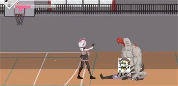 白毛少女大战僵尸无限子弹版