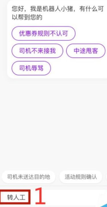 花小猪人工客服查看教程