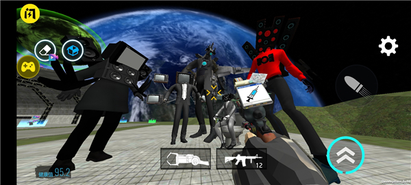 马桶人太空沙盒截图5