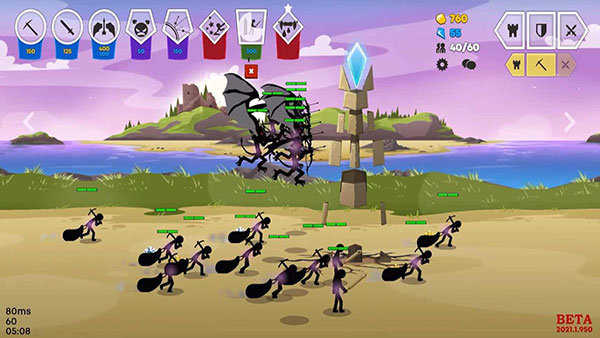 火柴人战争遗产体验服截图3