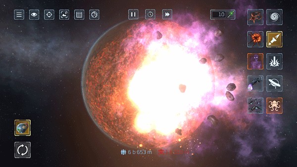 地球毁灭模拟器无限恢复导弹版