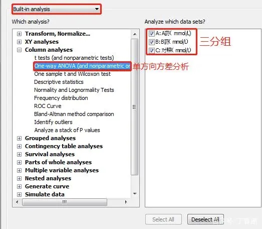 graphpad怎么做柱状图