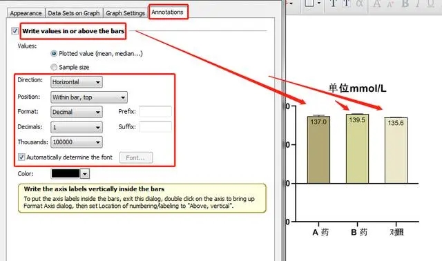 graphpad怎么做柱状图