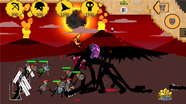 火柴人战争遗产雨下同款魔改版