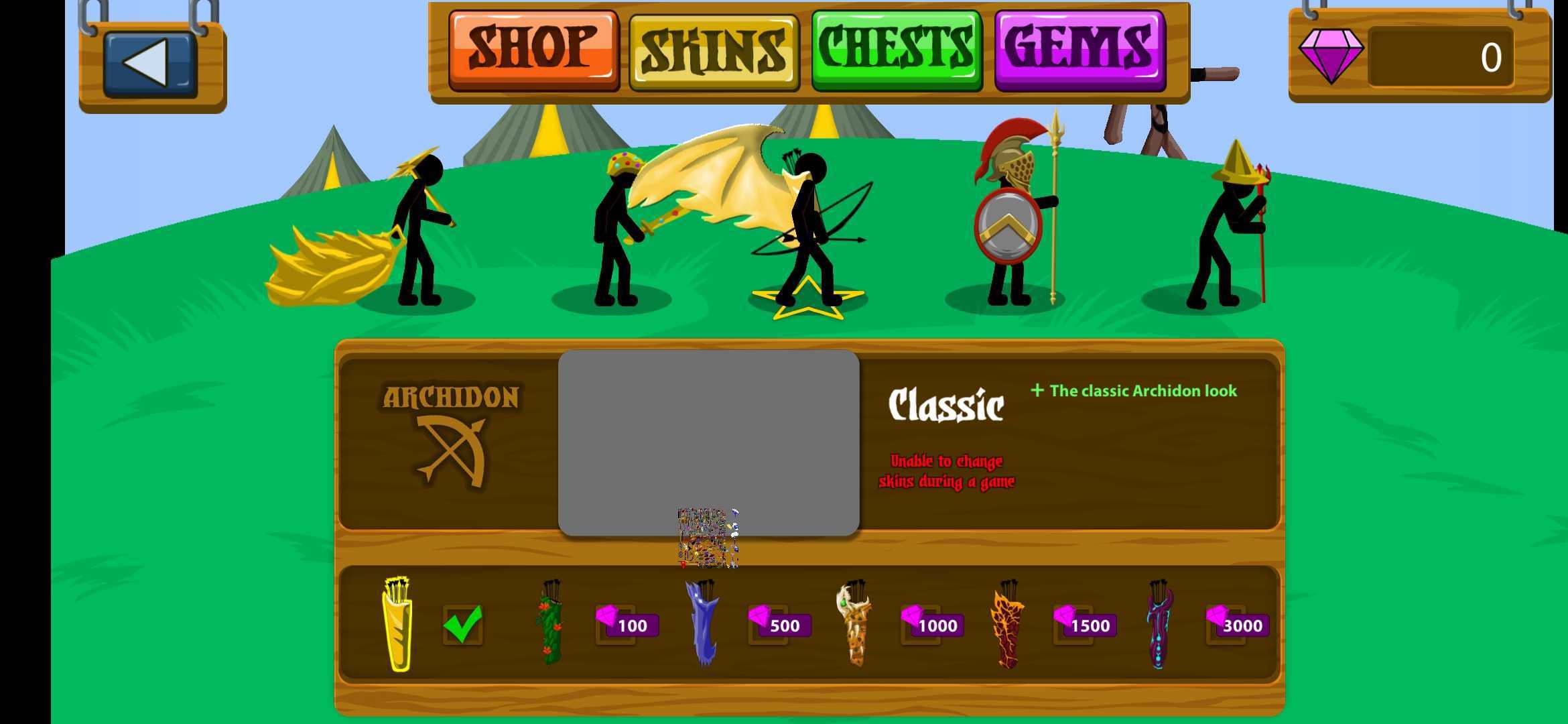 火柴人战争遗产FM菜单截图2