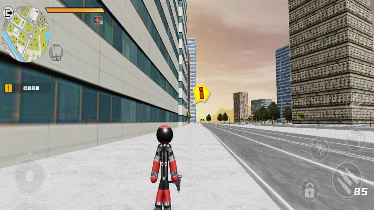 火柴人绳索英雄中文版截图1