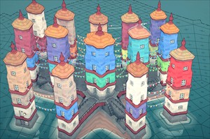 城镇叠叠乐正版