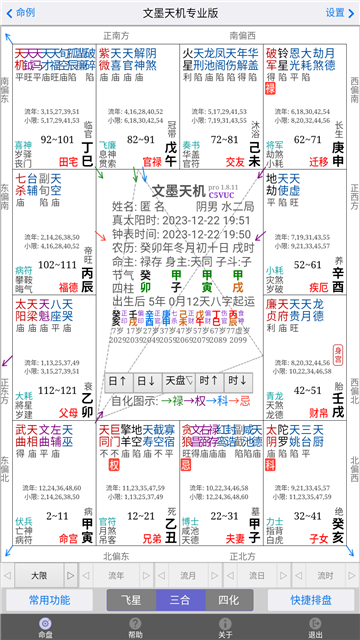 文墨天机紫微斗数公众免费版截图1