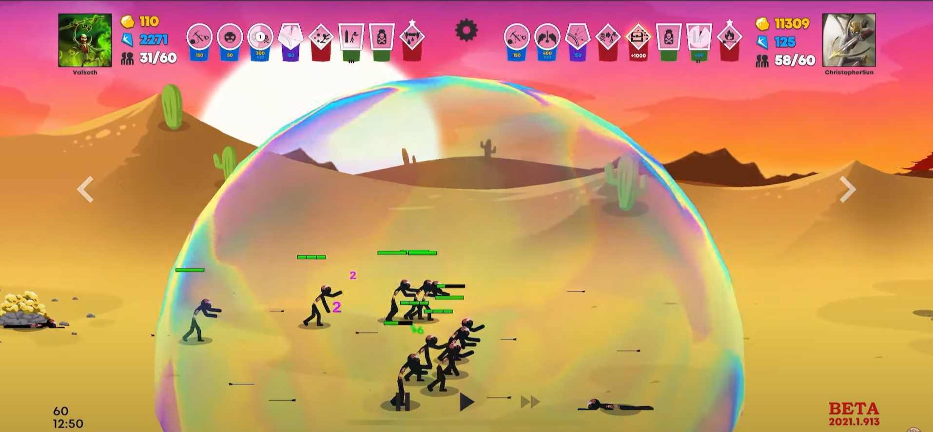 火柴人战争红色打击mod