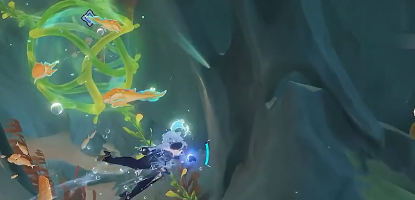 原神斩断海草操作方法