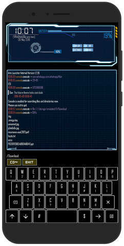 Aris终端桌面截图2