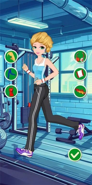 运动女孩换装挑战截图1