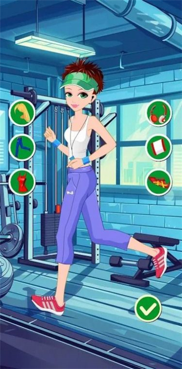 运动女孩换装挑战截图2