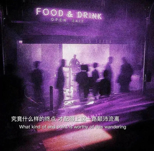 究竟什么样的终点才配得上这一路颠沛流离图片