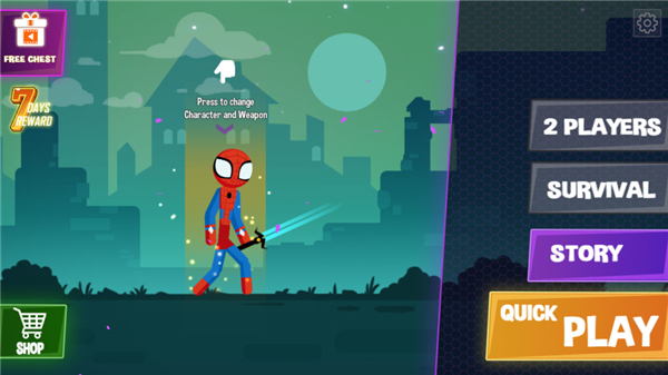 火柴人格斗进化2.0手机版截图3