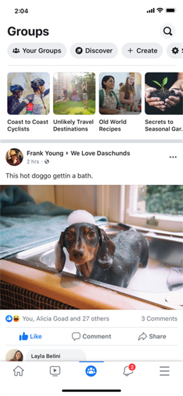 facebook手机官方版截图2