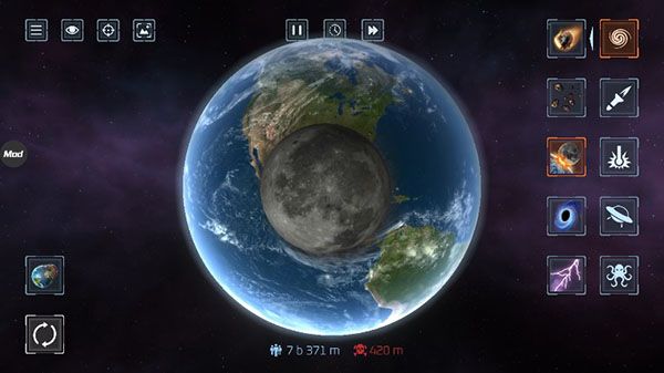 星球爆炸模拟器手机版截图1