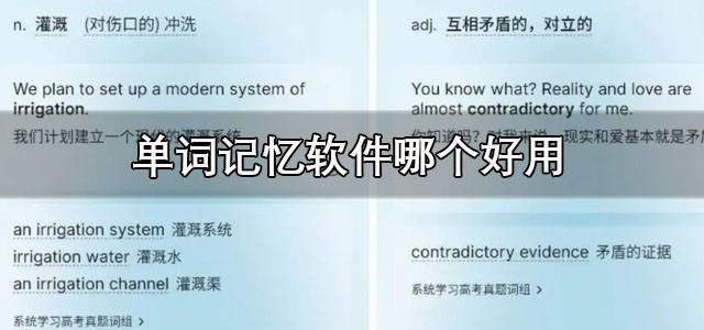 单词记忆软件