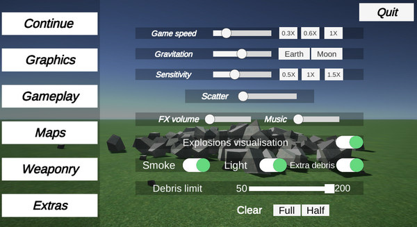 沙盒破坏模拟器