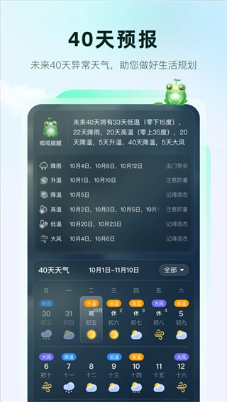 呱呱天气截图4