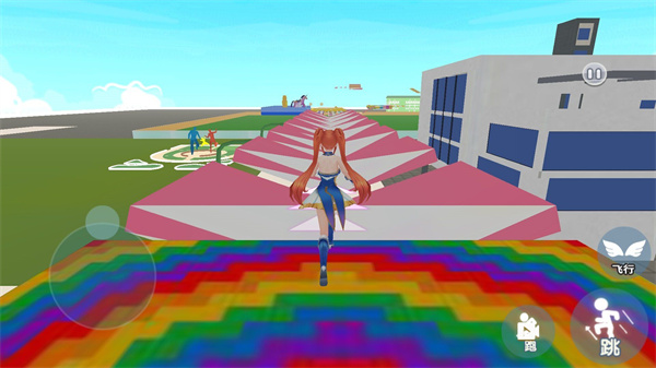 樱校逃离巨人酷跑截图1