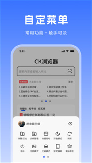CK浏览器截图1