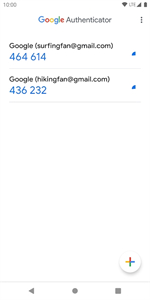 谷歌身份验证器截图2