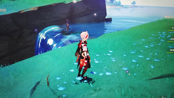 原神止水之潘第二个键纹位置