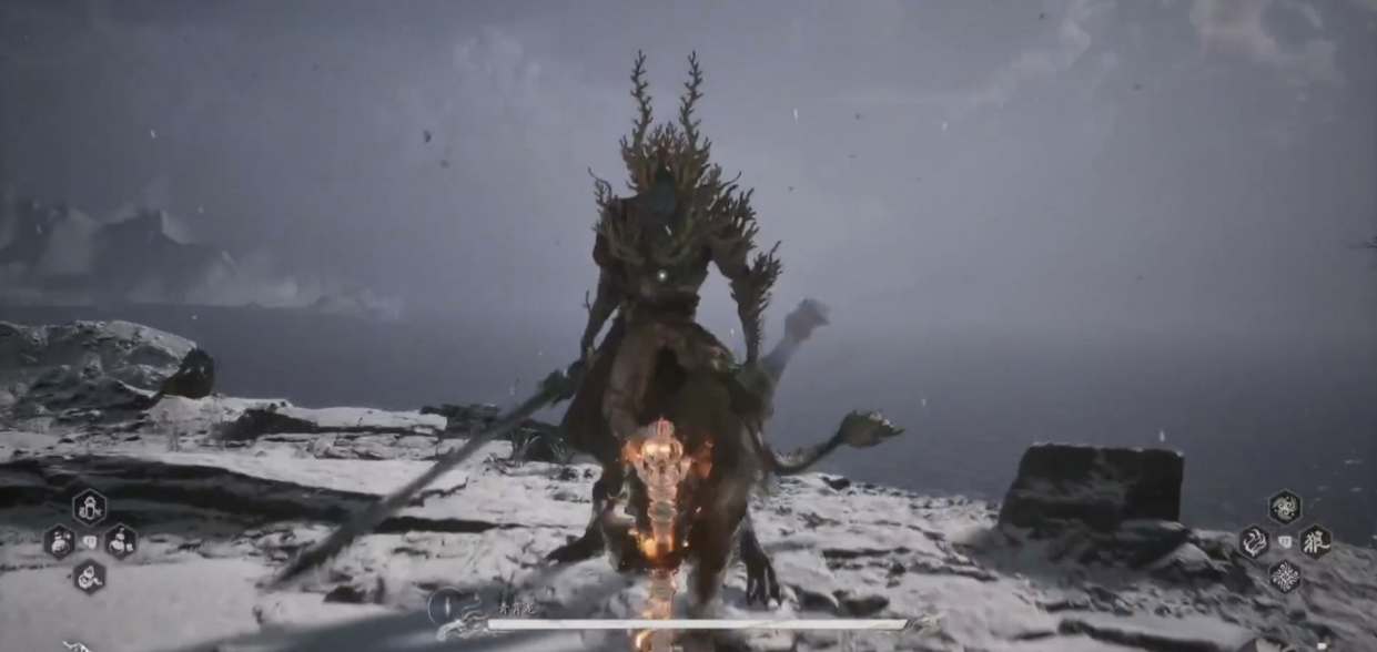 黑神话悟空青背龙攻打技巧