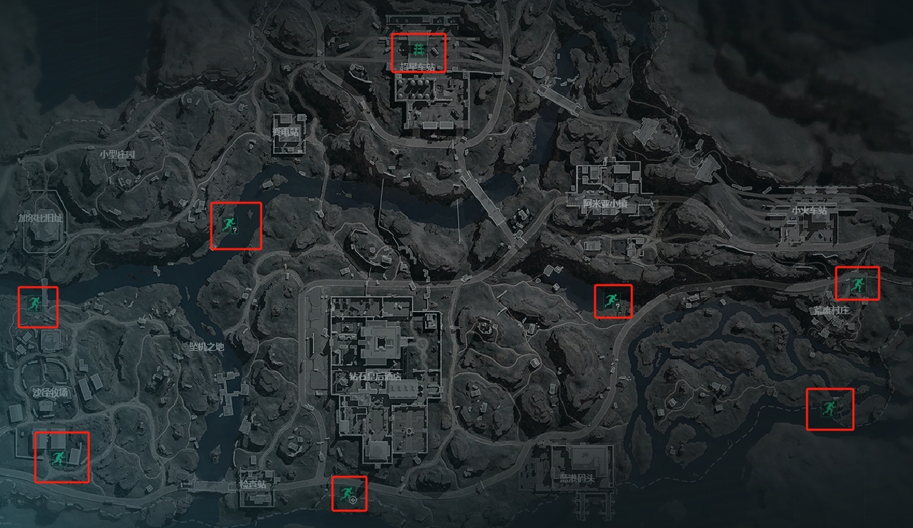 三角洲行动长弓溪谷撤离点位置一览