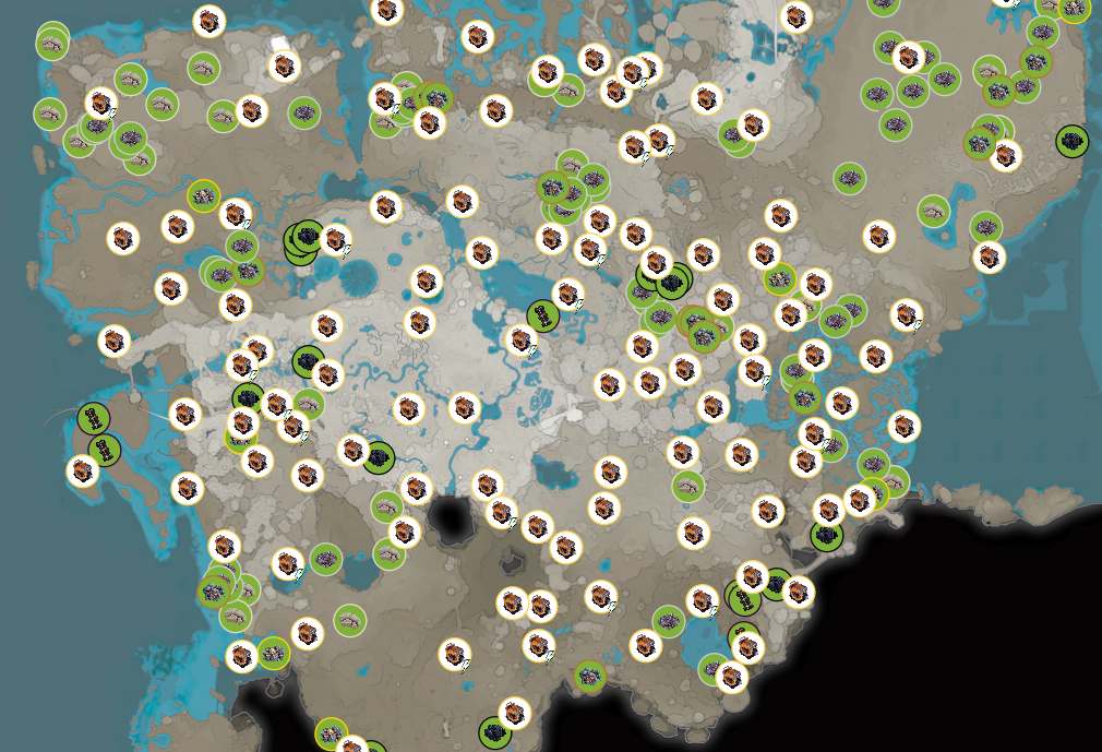 幸福工厂交互式地图使用方法详解