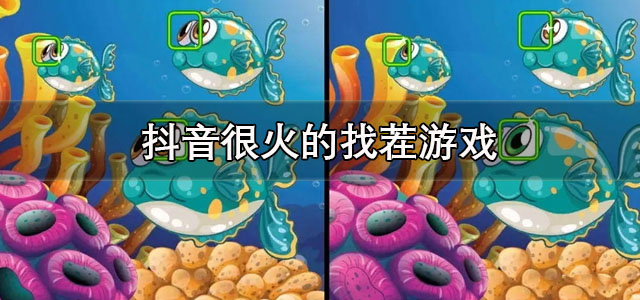 抖音很火的找茬游戏
