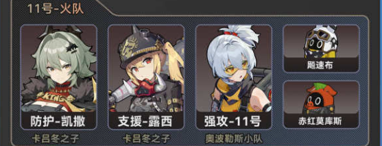 绝区零凯撒火队搭配技巧