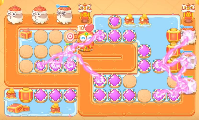 保卫萝卜4福神大作战第7关攻略