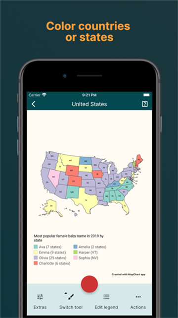 mapchart中文版下载2025截图1