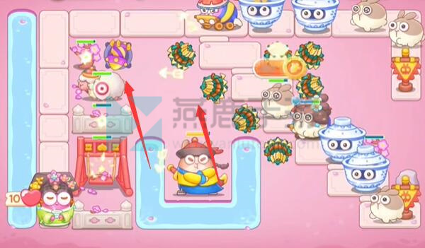 保卫萝卜4秋妃传第52关攻略