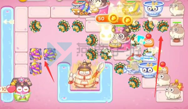 保卫萝卜4秋妃传第52关攻略