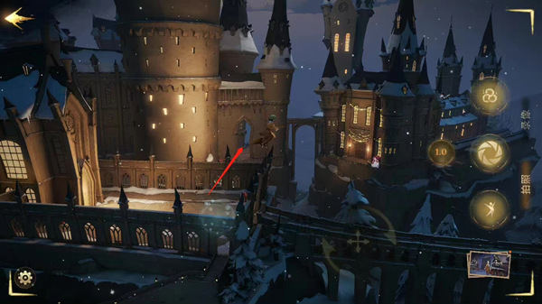 哈利波特魔法觉醒12.28烟花位置介绍