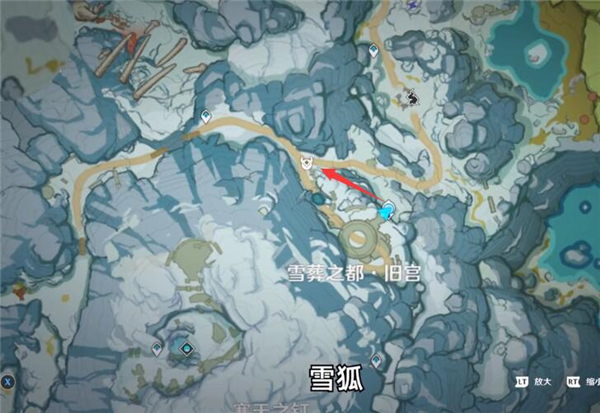 原神雪狐位置攻略